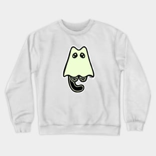 Little Ghost Cat (Won't say Boo) Crewneck Sweatshirt
